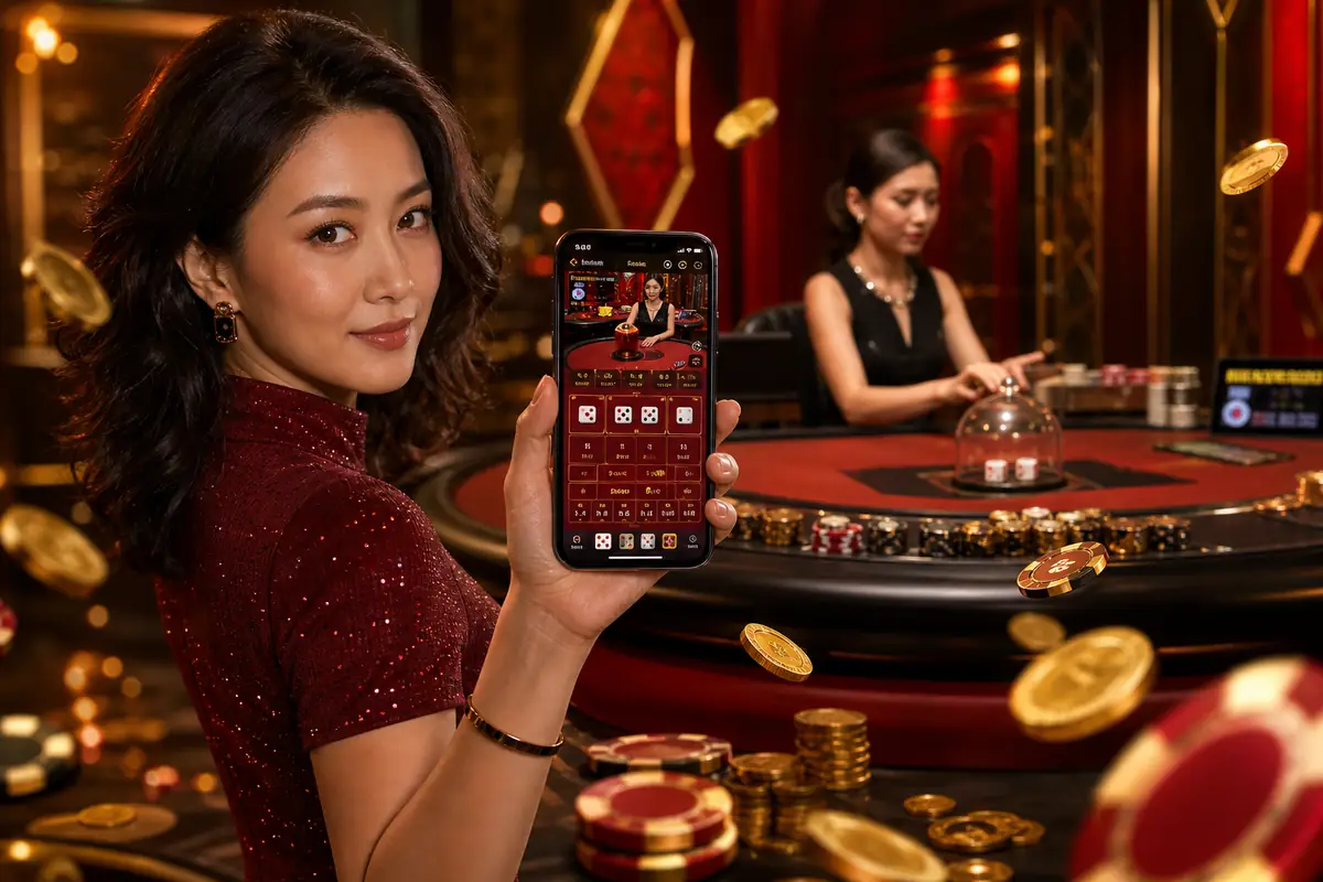 ofa168 live casino baccarat dealer langsung